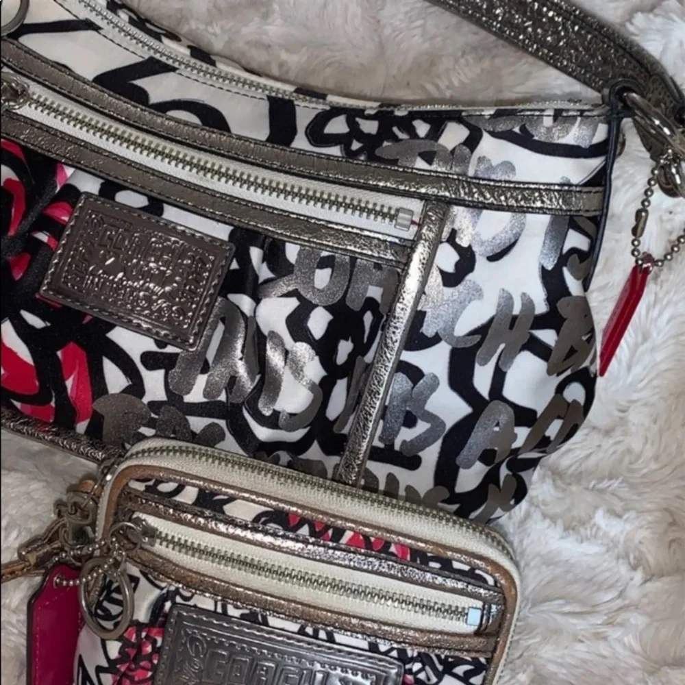 🥰COACH POPPY 2 pc SET🥰 vintage set ❤️‍🔥